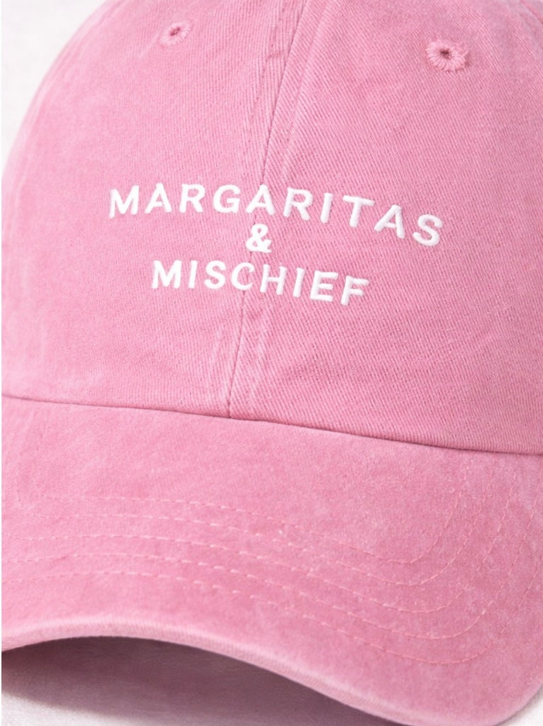 Margaritas & Mischief hat