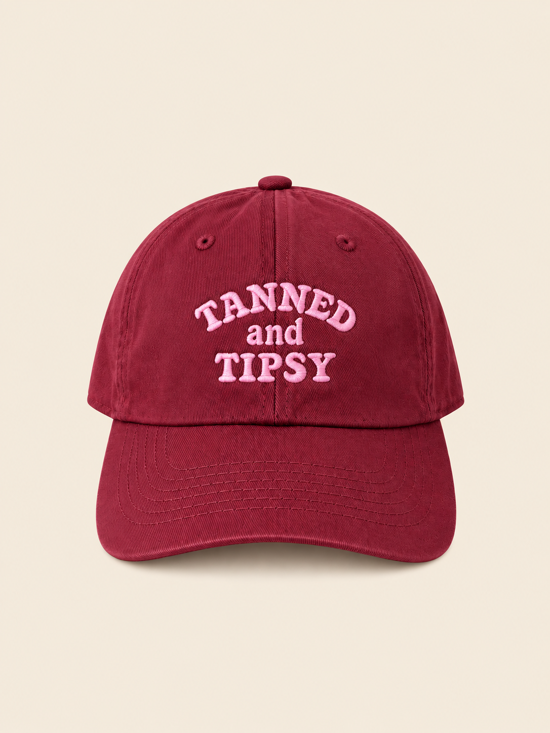 TANNED and TIPSY hat