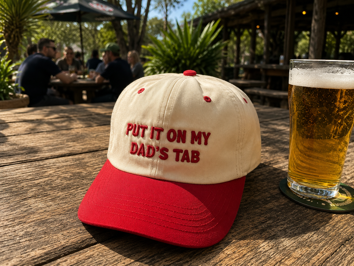 PUT IT ON MY DAD'S TAB hat