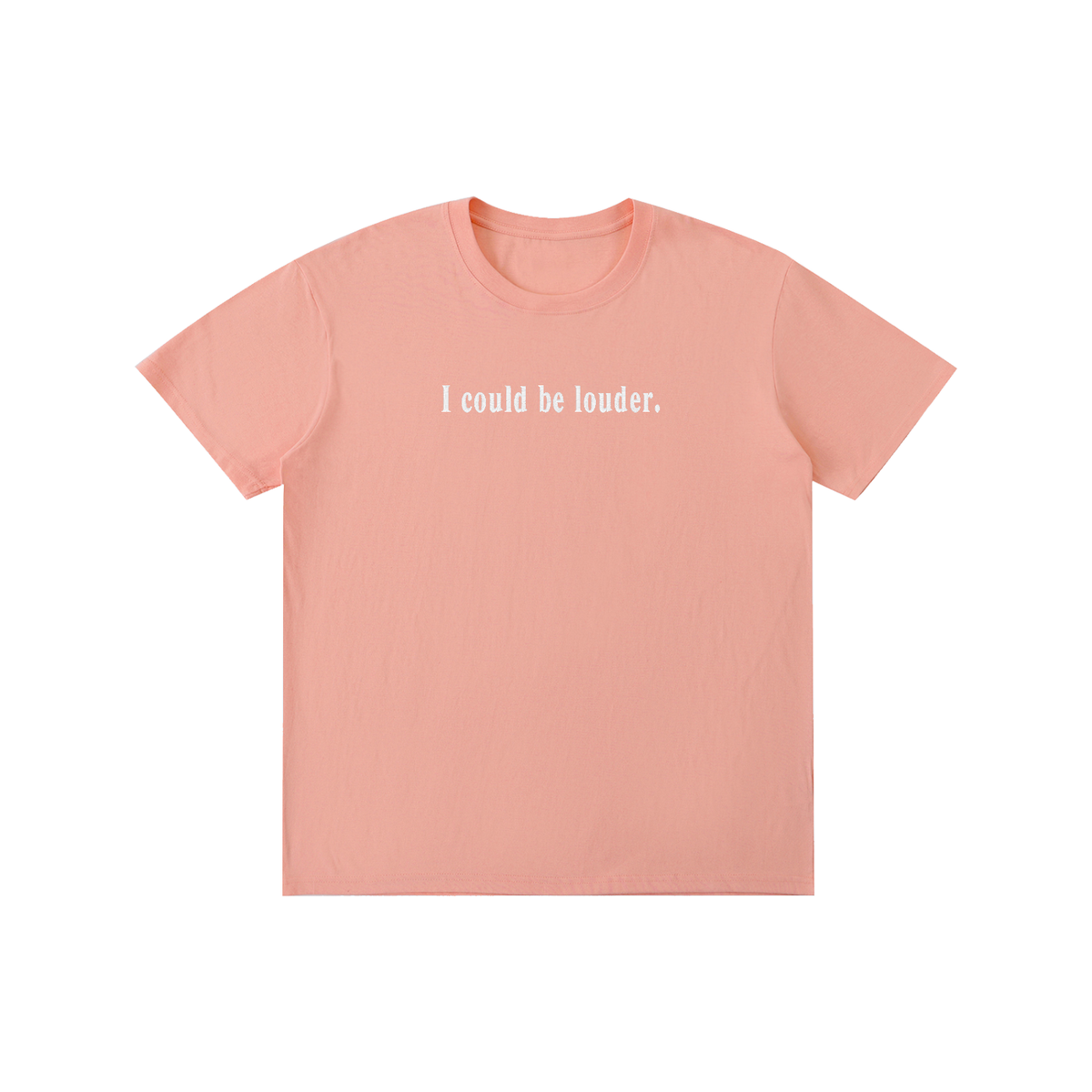 I COULD BE LOUDER Embroidered Tee