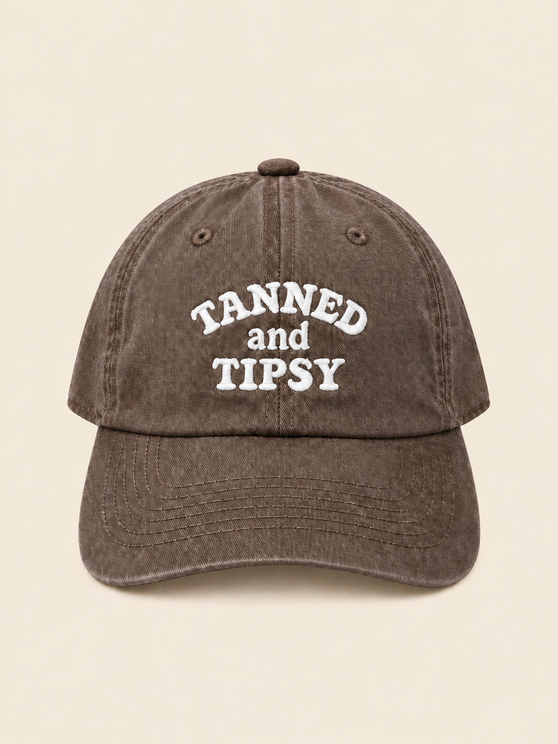 TANNED and TIPSY hat