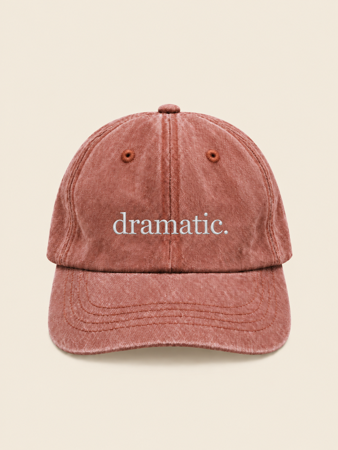 DRAMATIC. hat