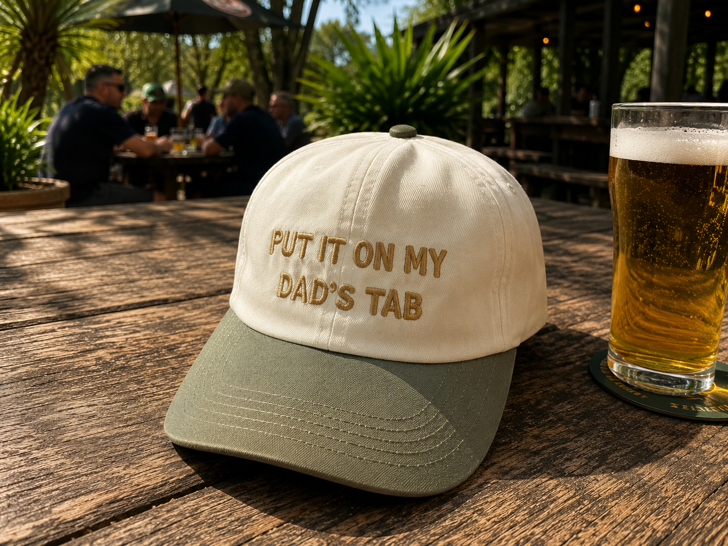 PUT IT ON MY DAD'S TAB hat