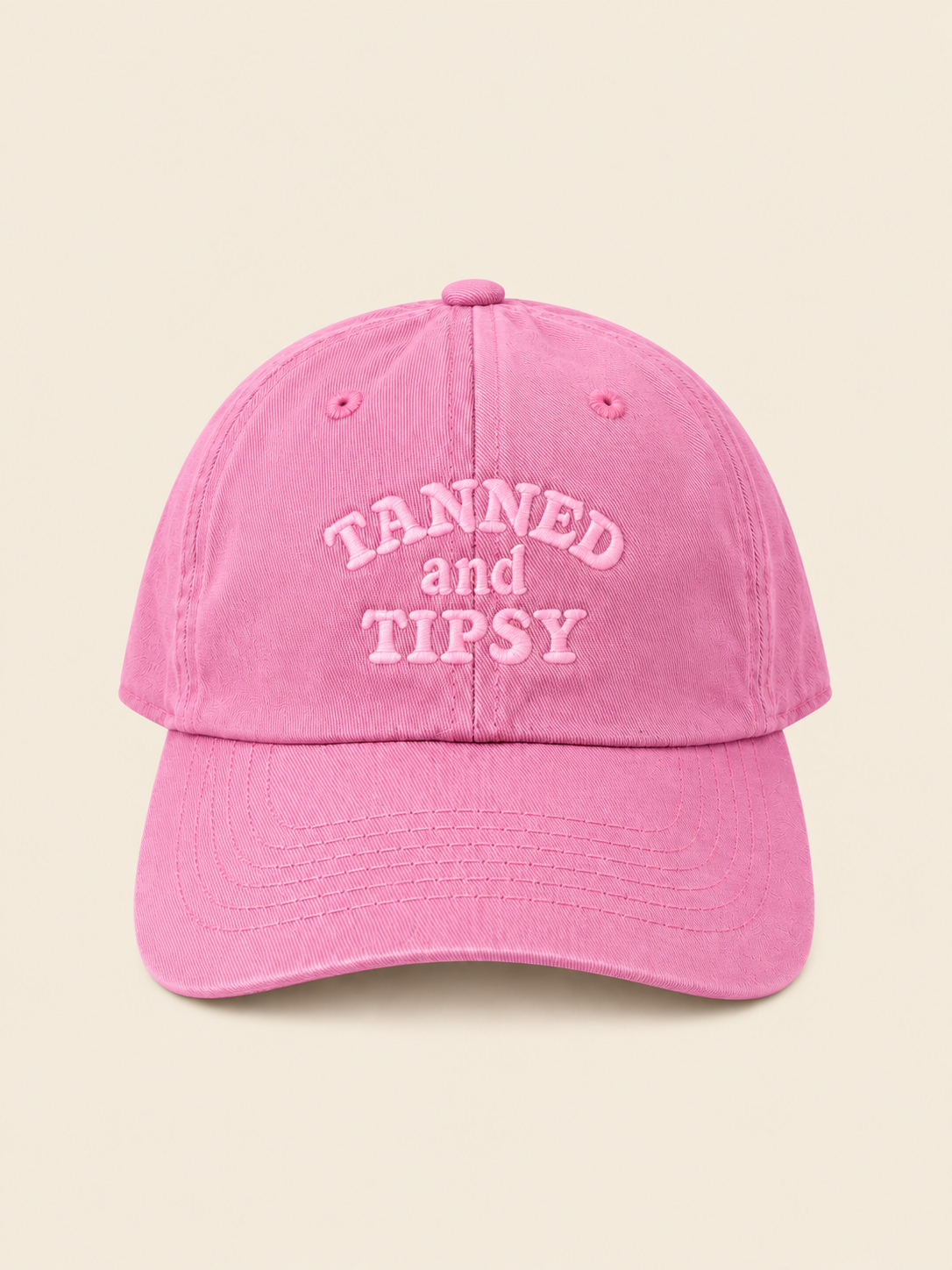 TANNED and TIPSY hat