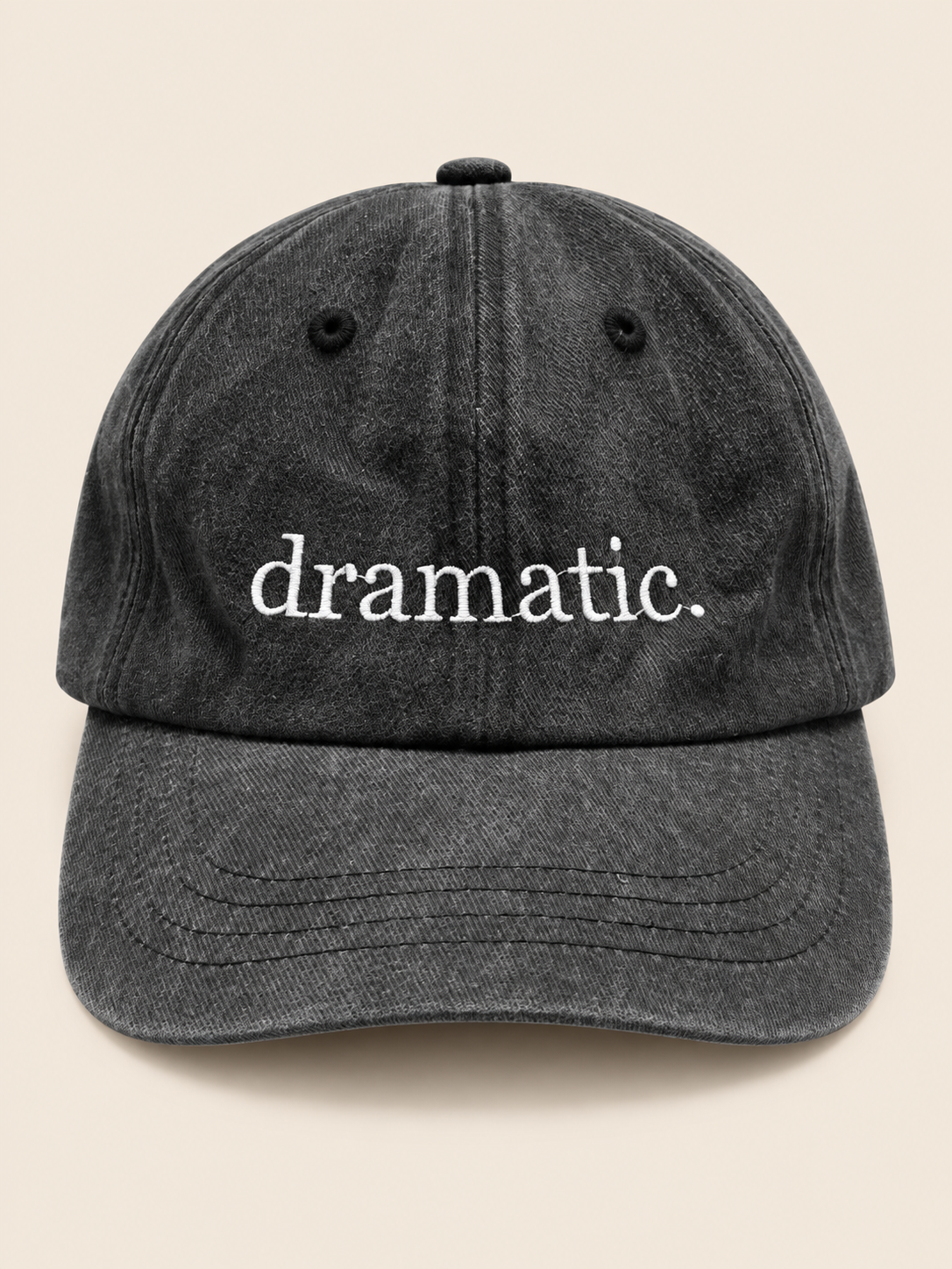 DRAMATIC. hat