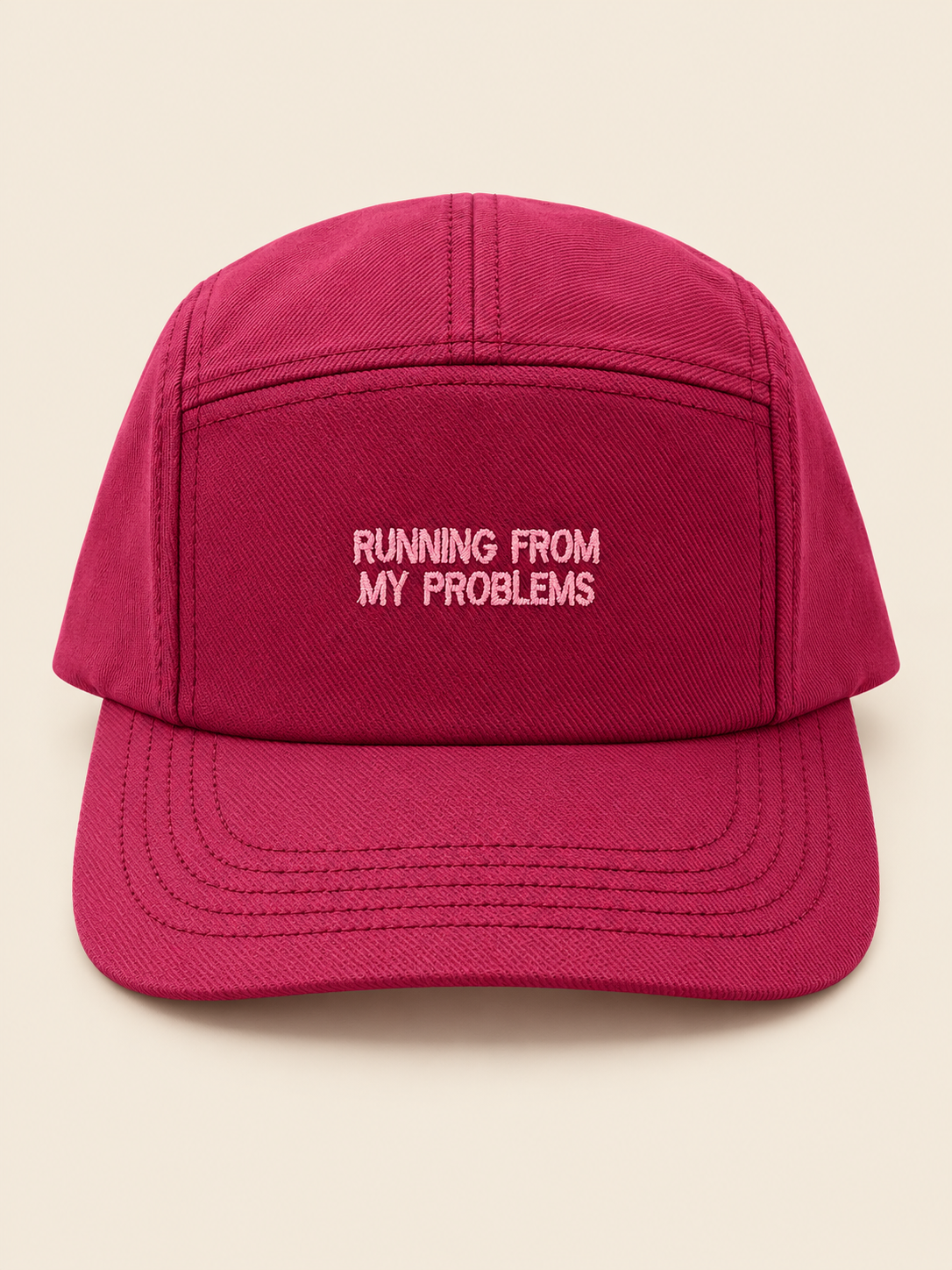 RUNNING FROM MY PROBLEMS hat
