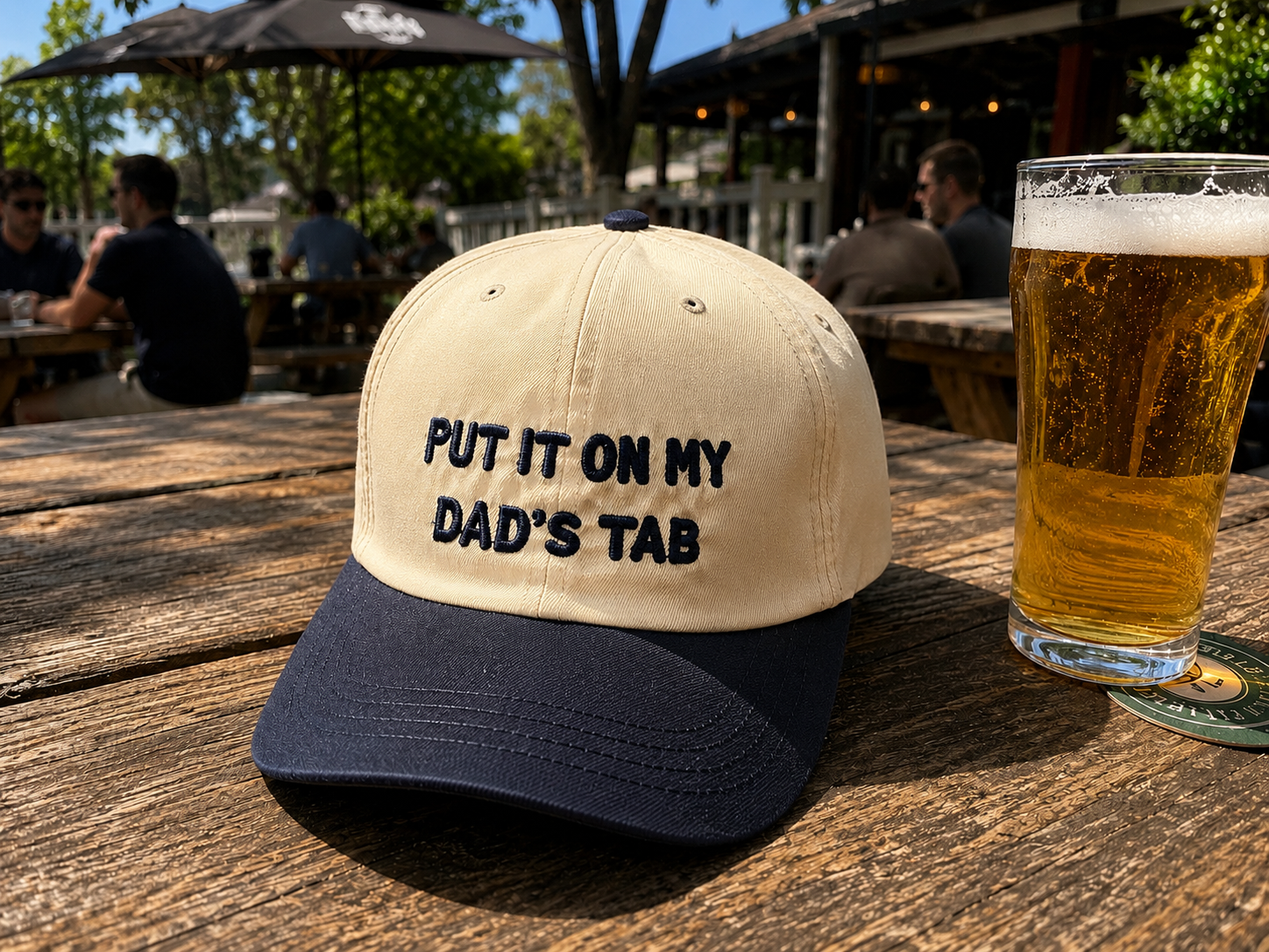 PUT IT ON MY DAD'S TAB hat