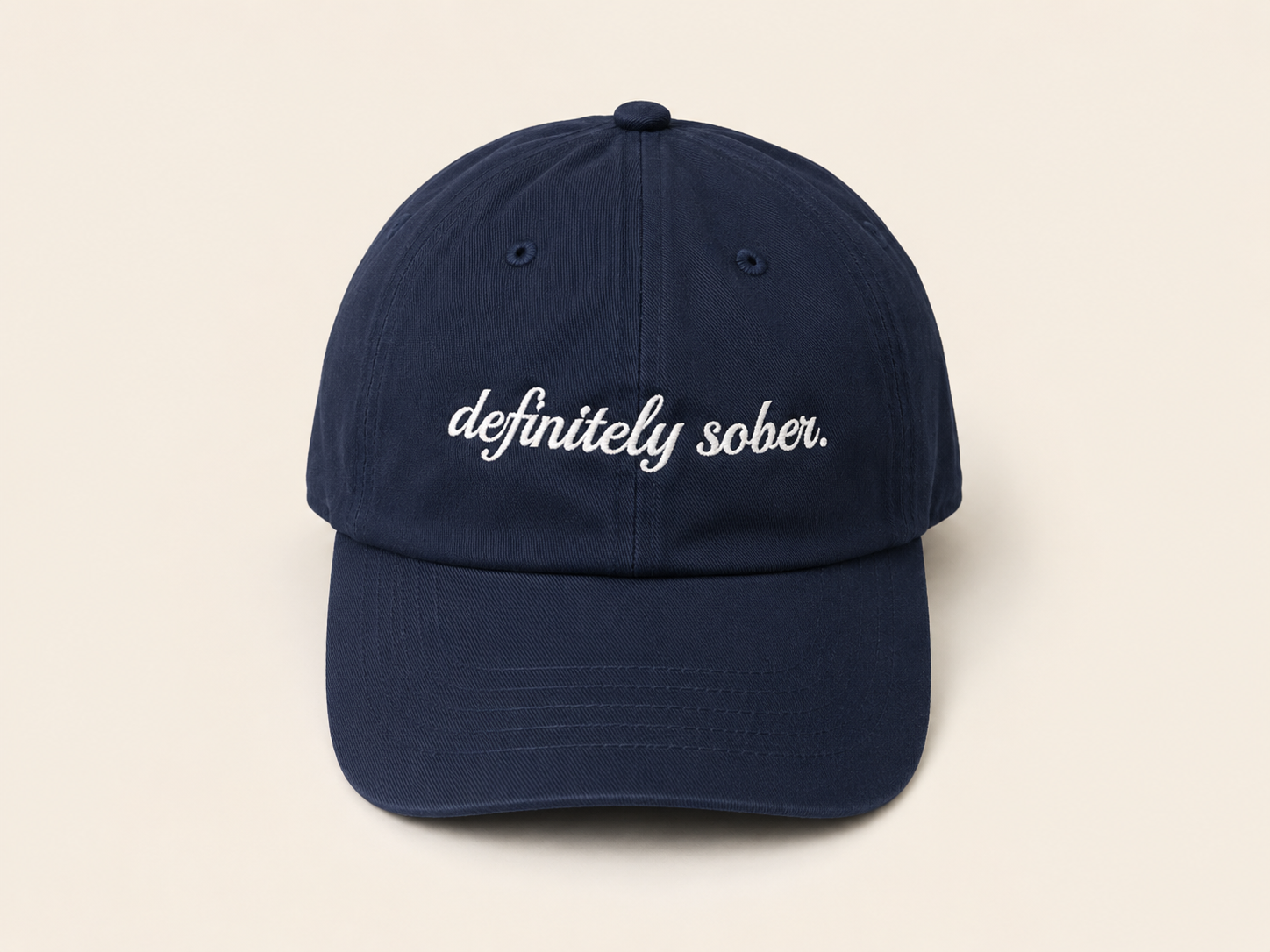 Definitely Sober hat