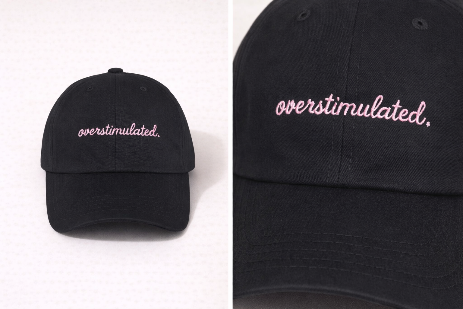 Overstimulated hat