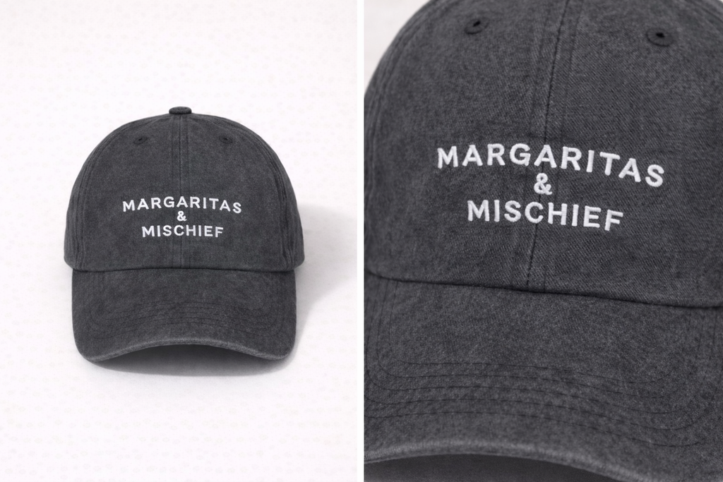 Margaritas & Mischief hat