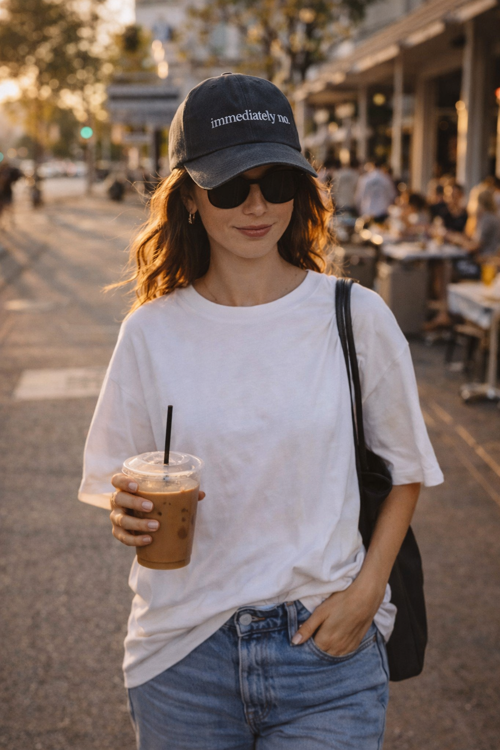 Immediately No hat