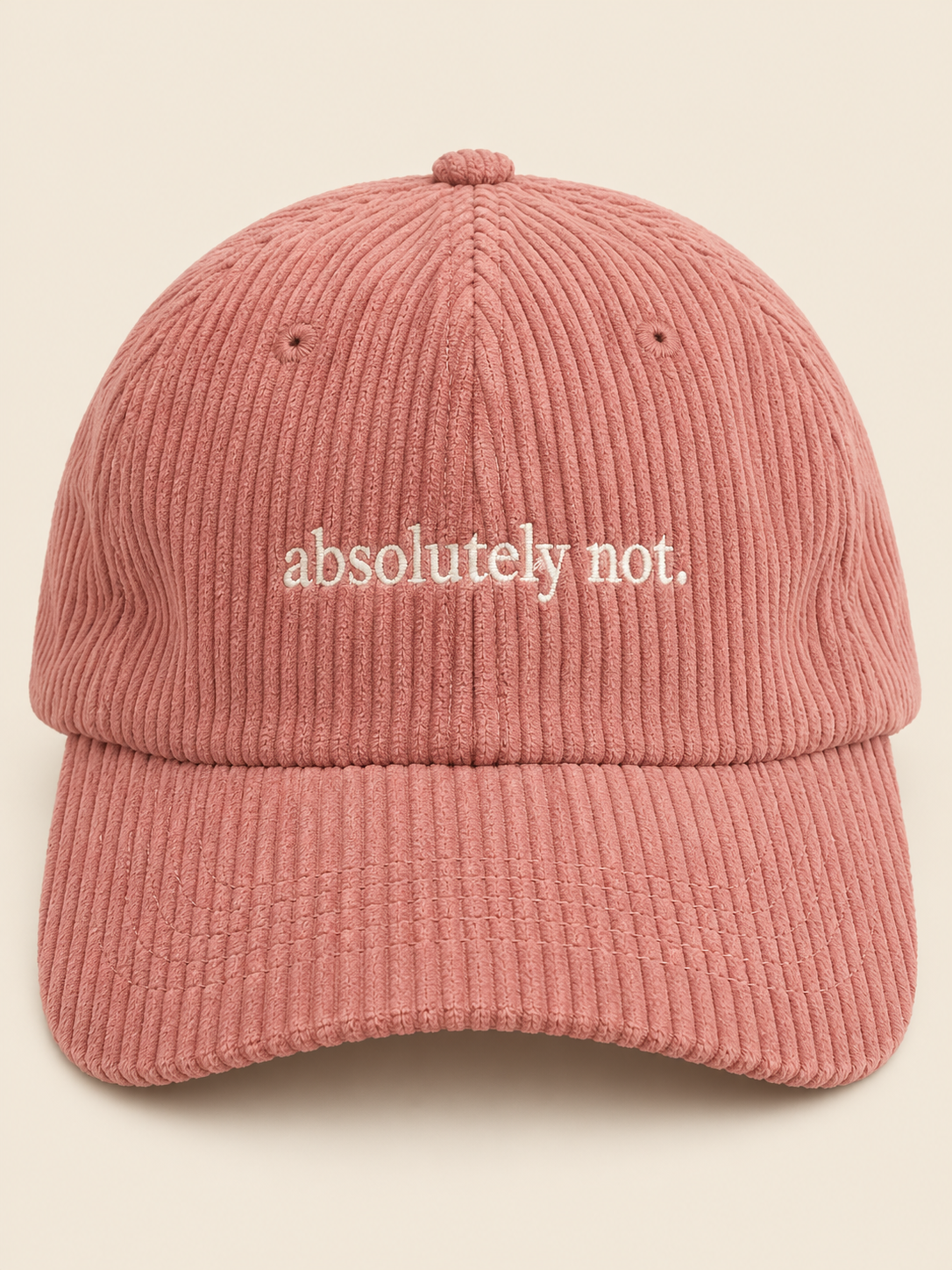 ABSOLUTELY NOT. hat