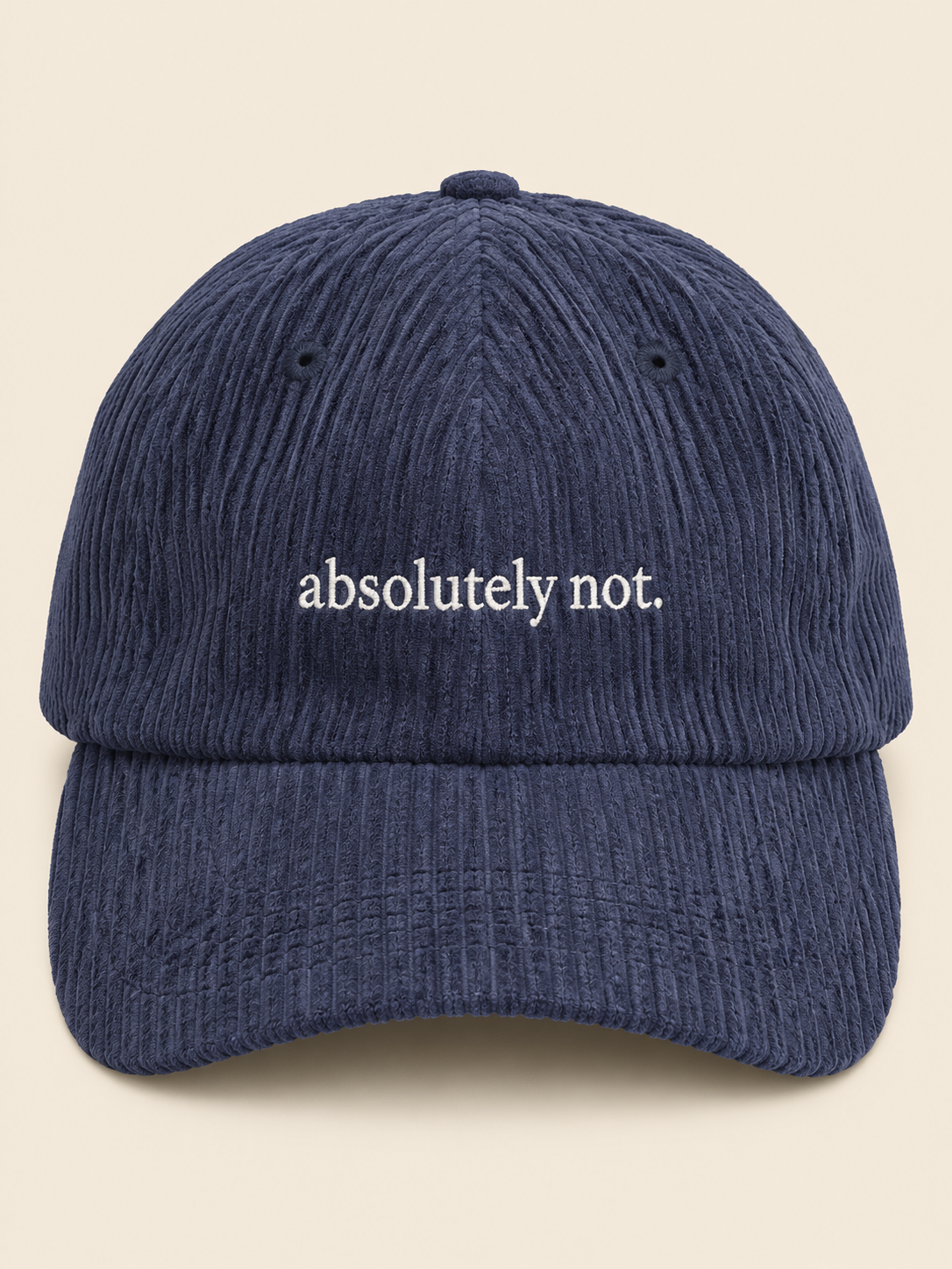 ABSOLUTELY NOT. hat