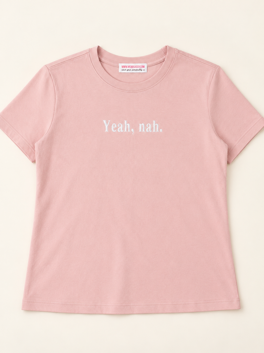 YEAH, NAH Fitted Tee