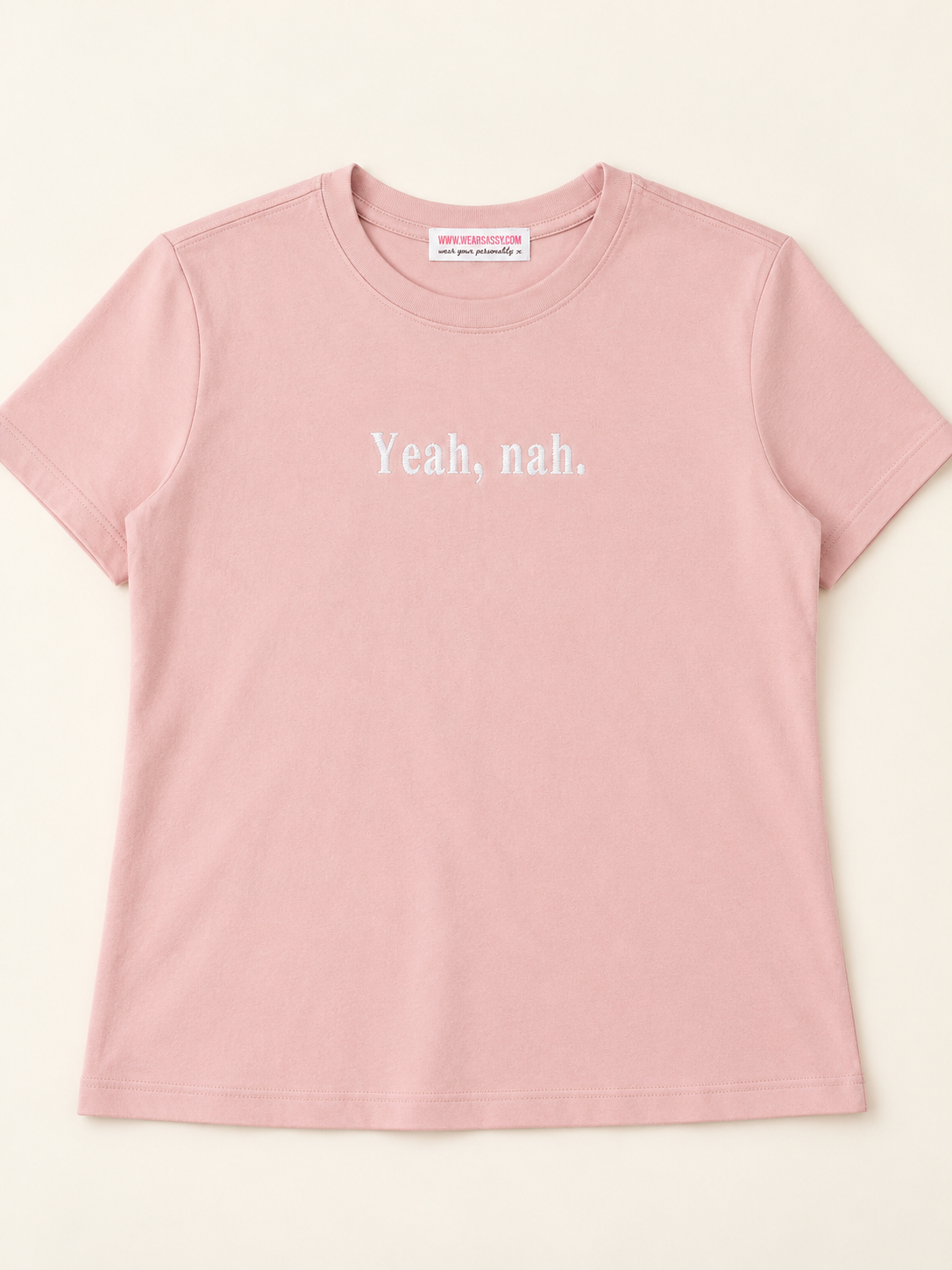 YEAH, NAH Fitted Tee