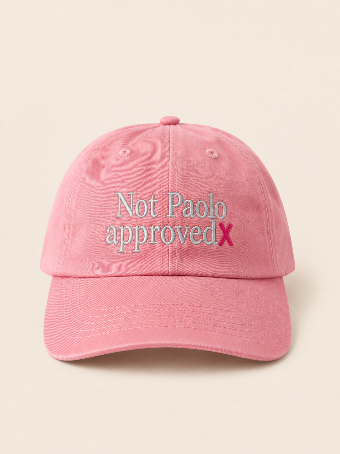NOT PAOLO APPROVED hat