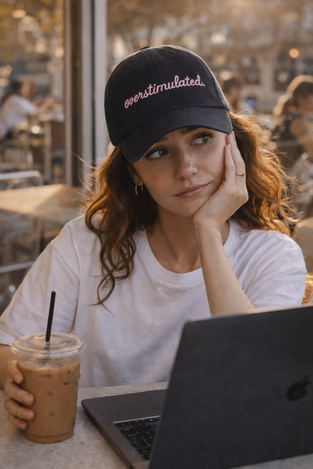 Overstimulated hat