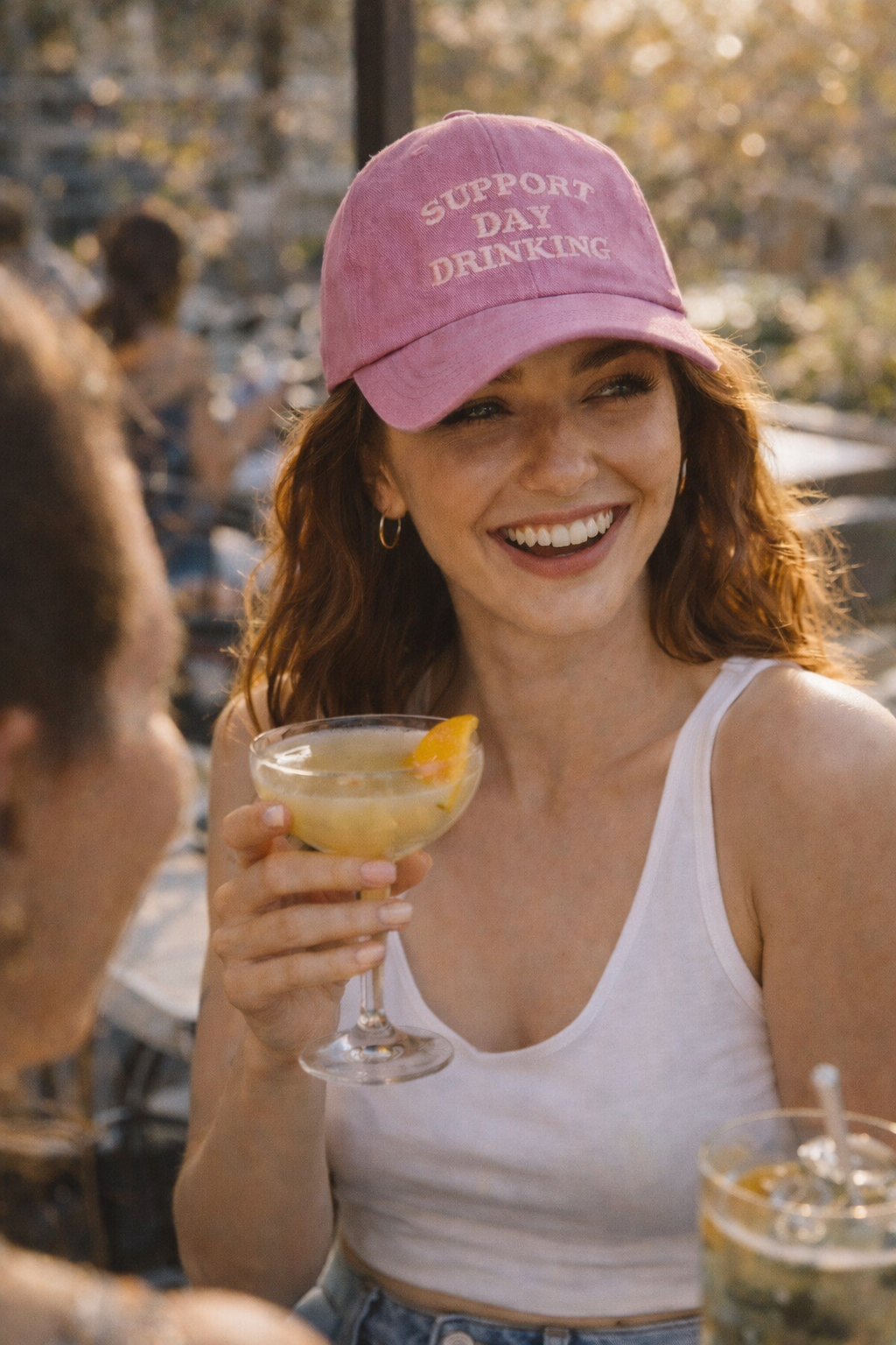 Support Day Drinking hat