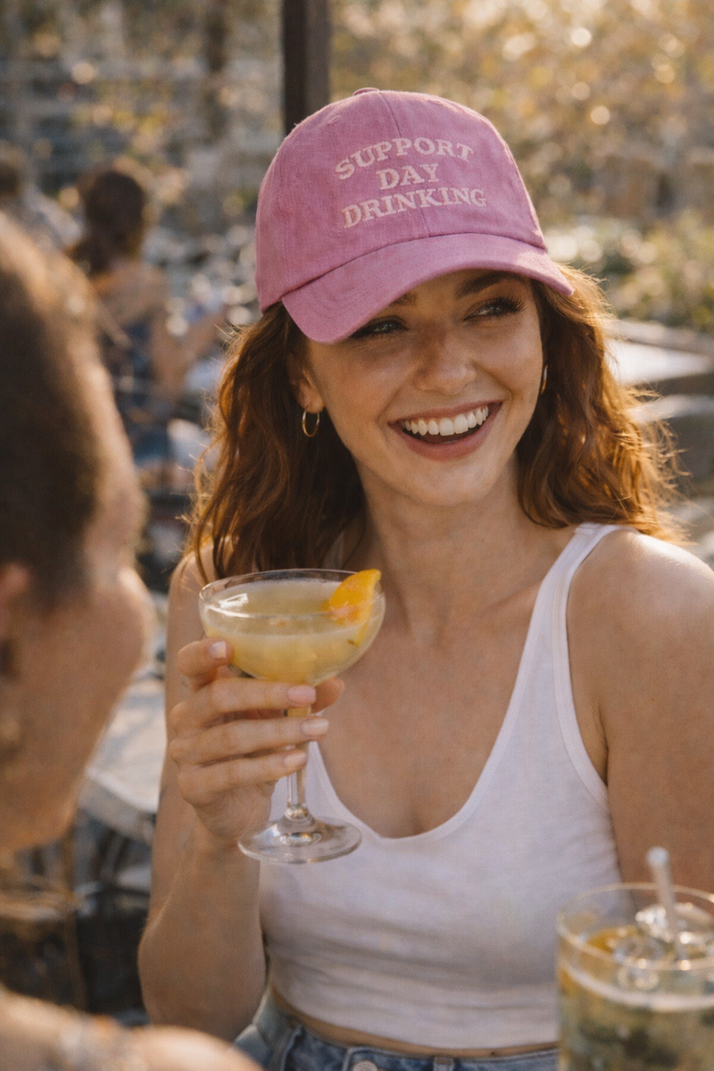 Support Day Drinking hat