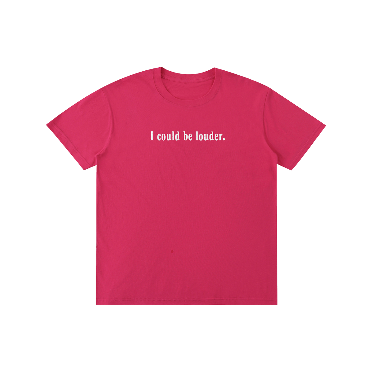 I COULD BE LOUDER Embroidered Tee