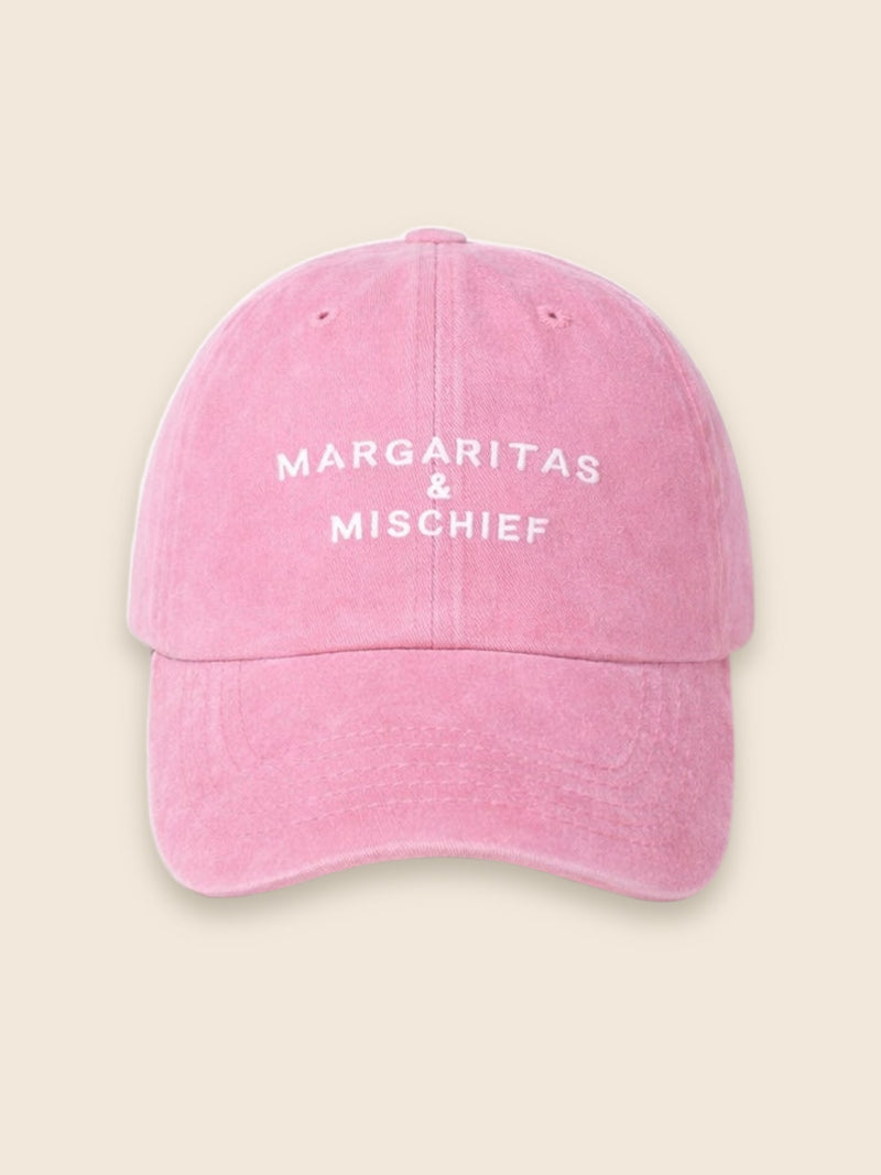 Margaritas & Mischief hat