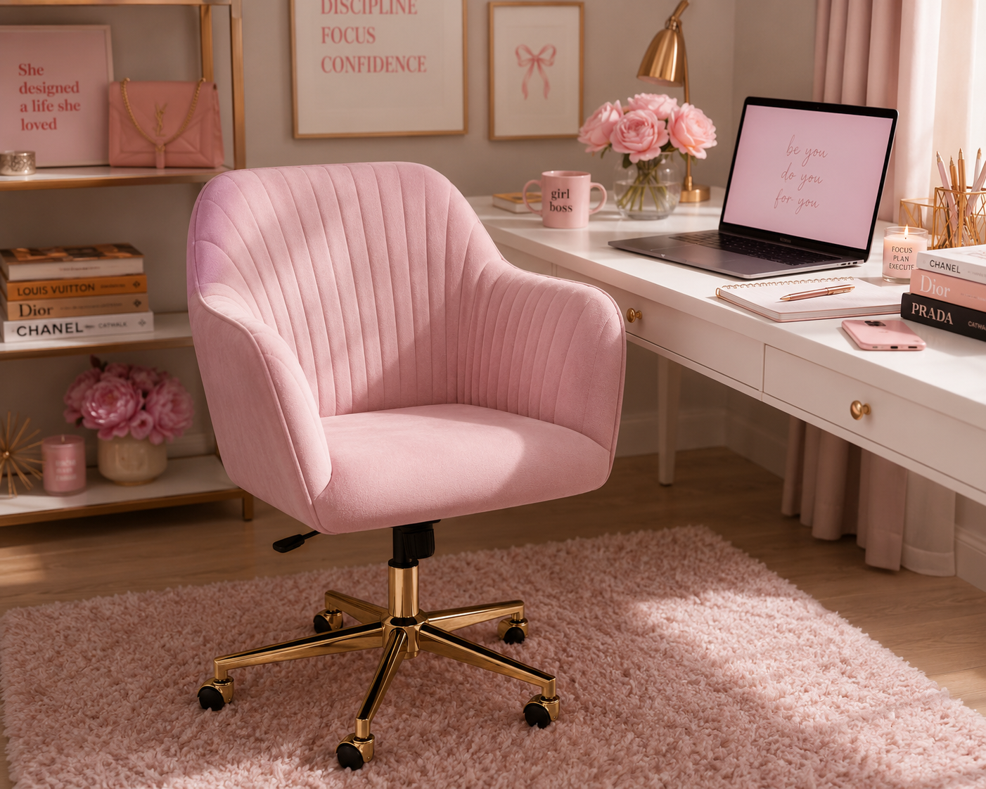 THE PINK PRINCESS OFFICE CHAIR