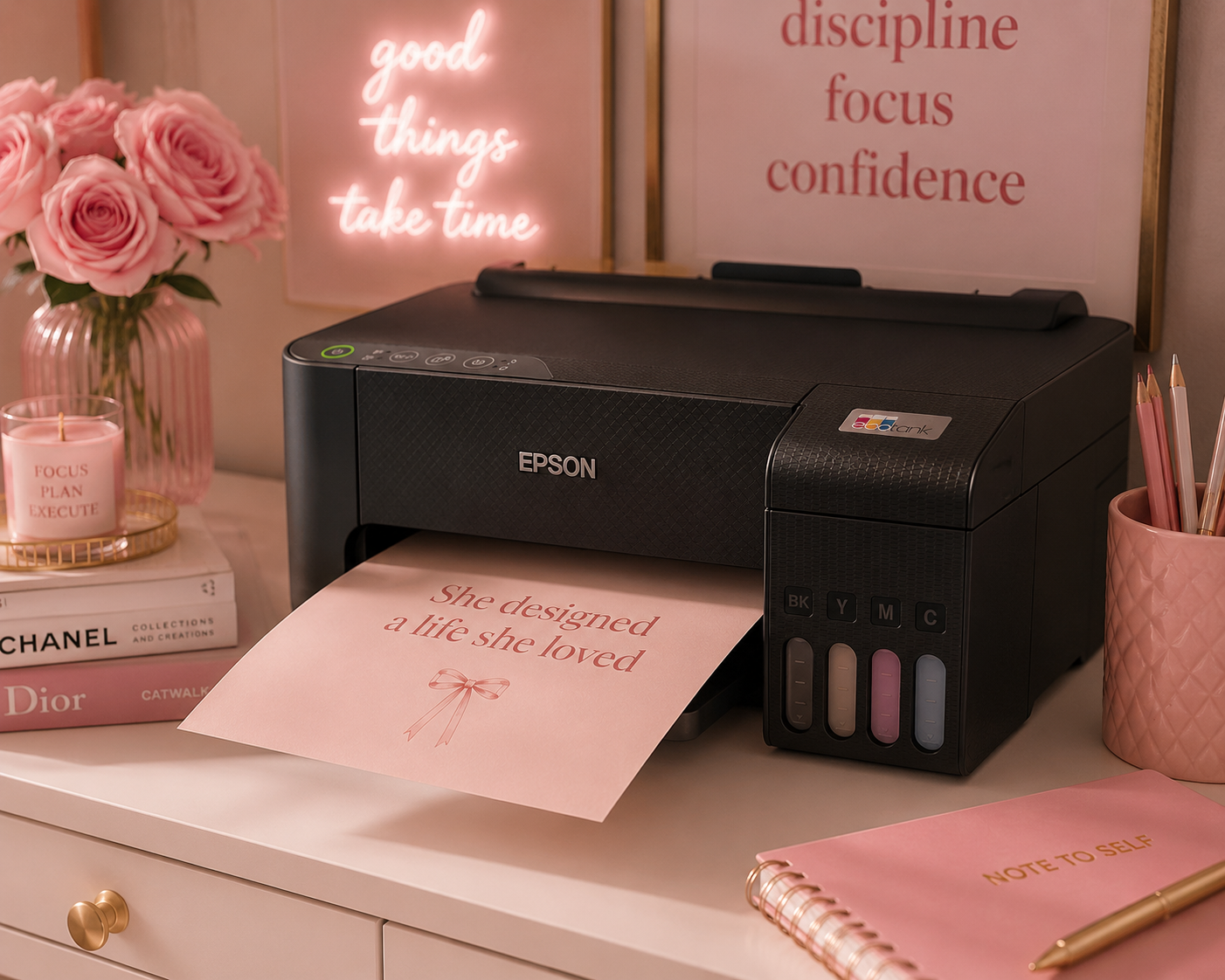 THE ECOTANK PRINTER